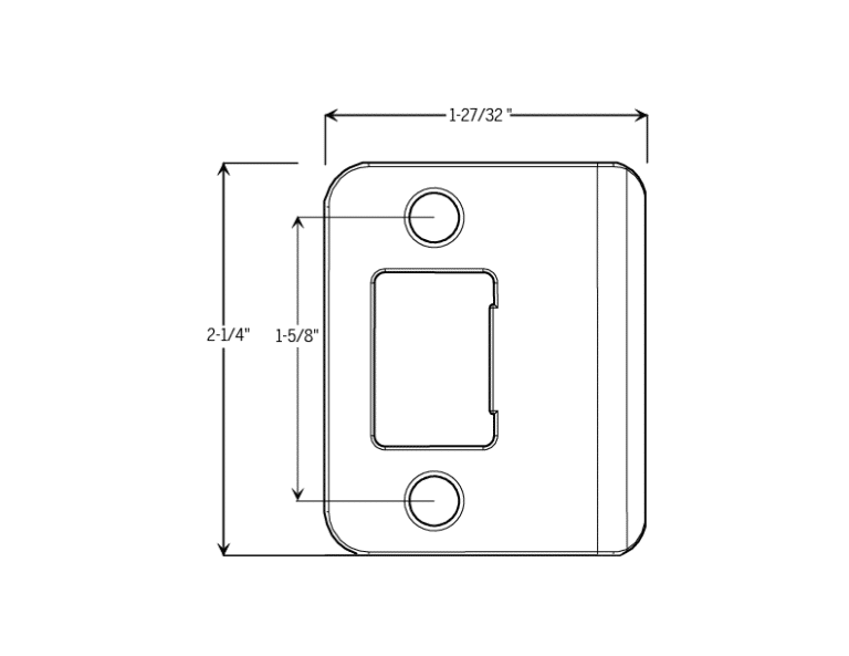 Endura Astragal Strike Plate French Door Solutions BetterDoor