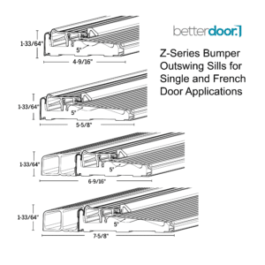 Endura Z-Series Bumper Outswing Cap Sill | Sill System