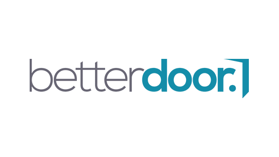 Branded "betterdoor." Logo