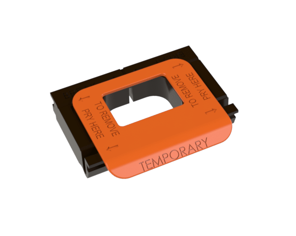 Snap-in Strike Retainer Bronze Finish Snap-in Strike Retainer Bronze Finish